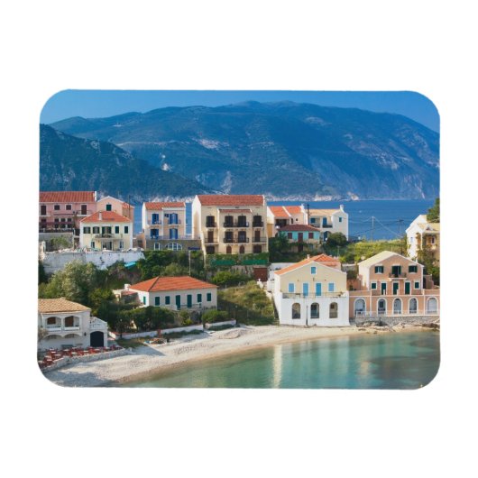 ギリシャ, イオニア諸島, ケファロニア島, アソス: 2 マグネット (横)