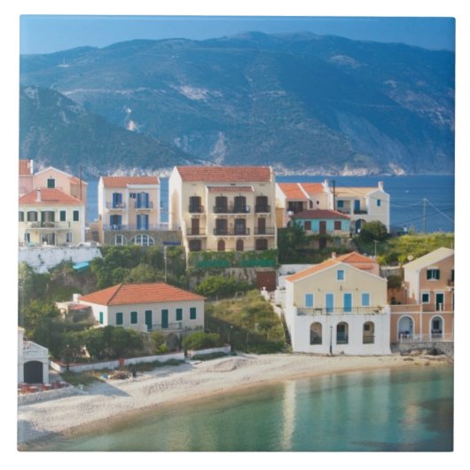 ギリシャ, イオニア諸島, ケファロニア州, アソス: 2 タイル (正面)