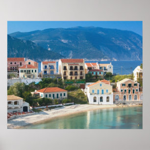 ギリシャ, イオニア諸島, ケファロニア州, アソス: 2 ポスター