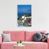 ギリシャ、イオニア諸島、ケファロニア、アソス: キャンバスプリント (インサイチュ (リビング))