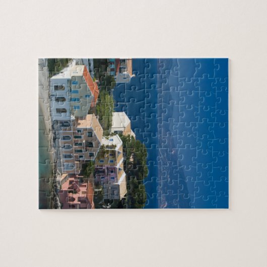 ギリシャ、イオニア諸島、ケファロニア、アソス: ジグソーパズル (横)