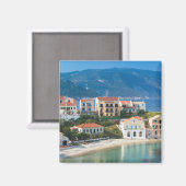 ギリシャ、イオニア諸島、ケファロニア、アソス： 2 マグネット (正面/裏面)