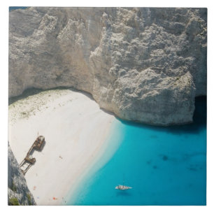 ギリシャ, イオニア諸島, ザキントス島, 難破船 タイル