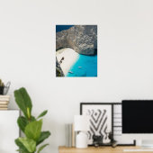 ギリシャ、イオニア諸島、ザキントス、難破船 ポスター (ホームオフィス)