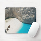 ギリシャ、イオニア諸島、ザキントス、難破船 マウスパッド (マウス)