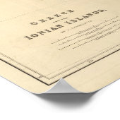 ギリシャ、イオニア諸島 ポスター (角)