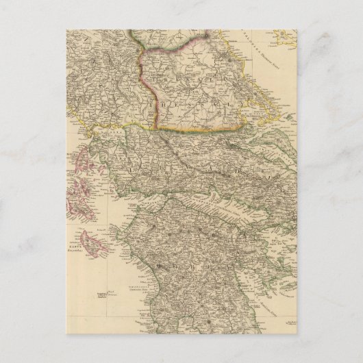 ギリシャ、イオニア諸島 ポストカード (正面)