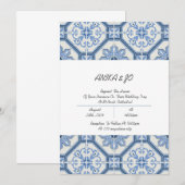 ギリシャ ウェディング 招待状, ウェディング 招待状 (正面/裏面)