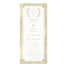 ギリシャ・エレガンス・ウェディング・プログラム ラックカード