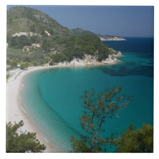 ギリシャ、エーゲ諸島北東部、サモス， 7 タイル (正面)