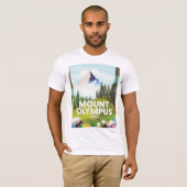 ギリシャ オリンポス山 Tシャツ (正面フル)