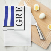 ギリシャ キッチンタオル (四つ折り)