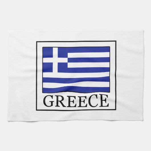 ギリシャ キッチンタオル (横)