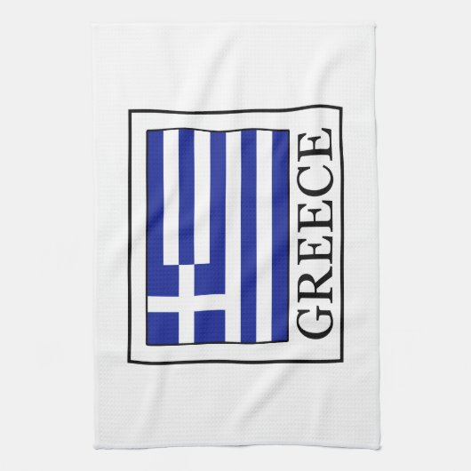 ギリシャ キッチンタオル (縦)