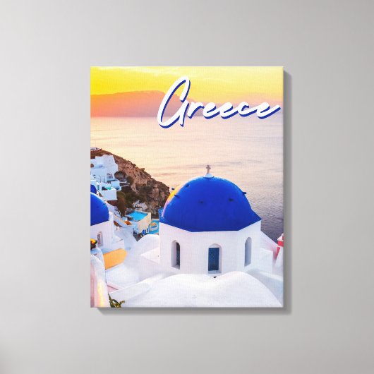 ギリシャ キャンバスプリント (正面)