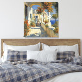 ギリシャ – キャンバスプリント (インサイチュ (寝室))