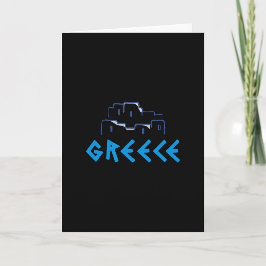 ギリシャ ギリシャの島々 カード (正面)