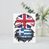 ギリシャ・ギリシャ英国統一されたイギリスイギリス ポストカード (スタンド正面)