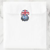 ギリシャ・ギリシャ英国統一されたイギリスイギリス ラウンドシール (バッグ)