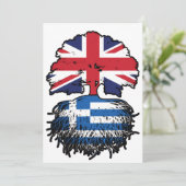 ギリシャ・ギリシャ英国統一されたイギリスイギリス 招待状 (スタンド正面)