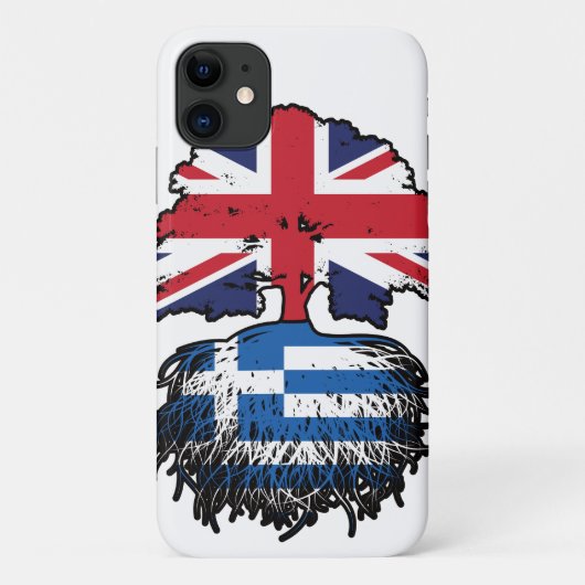 ギリシャ・ギリシャ英国統一されたイギリスイギリス Case-Mate iPhoneケース (裏面)