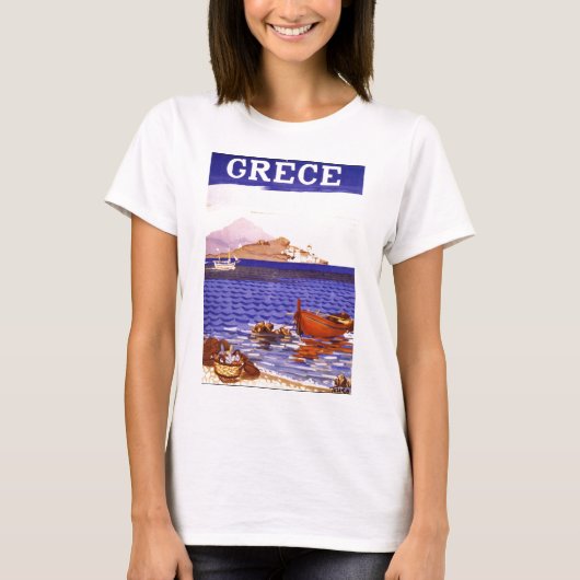 ギリシャ ギリシャ Tシャツ (正面)
