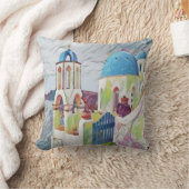 ギリシャ クッション (ブランケット)