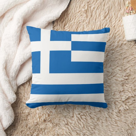 ギリシャ クッション (ブランケット)
