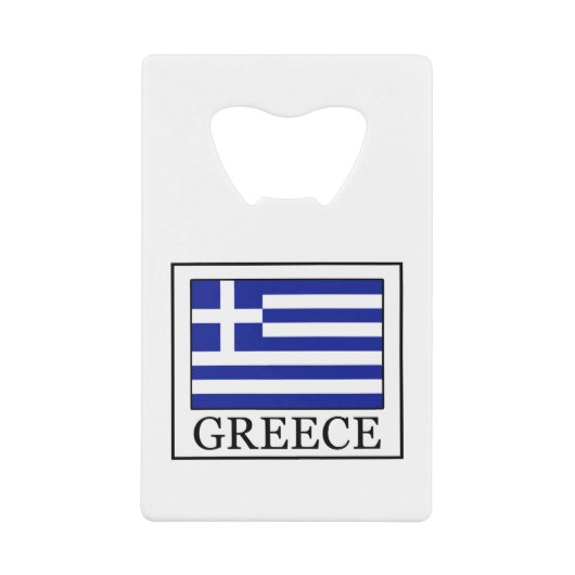 ギリシャ クレジットカード栓抜き (正面)