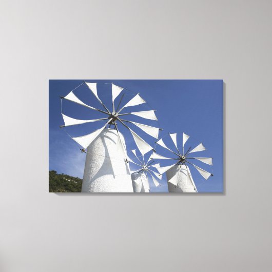 ギリシャ,クレタ島,イラク共和国,アノケラ: 2 キャンバスプリント (正面)