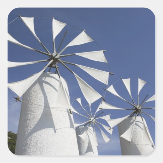 ギリシャ，クレタ島，イラク共和国，アノケラ： 2 スクエアシール (正面)