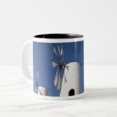 ギリシャ、クレタ島、イラク共和国、アノ・ケラ: ツートーンマグカップ (正面左)