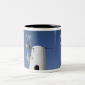 ギリシャ、クレタ島、イラク共和国、アノ・ケラ: ツートーンマグカップ (中央)