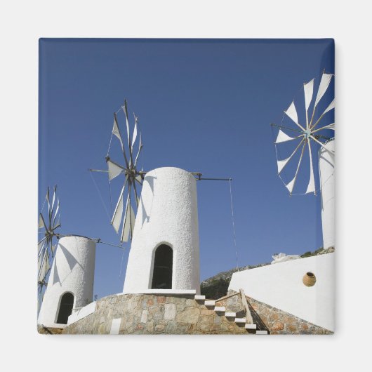 ギリシャ、クレタ島、イラク共和国、アノ・ケラ: マグネット (正面)