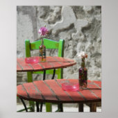 ギリシャ、クレタ島、ハニア県カラフル2 ポスター (正面)