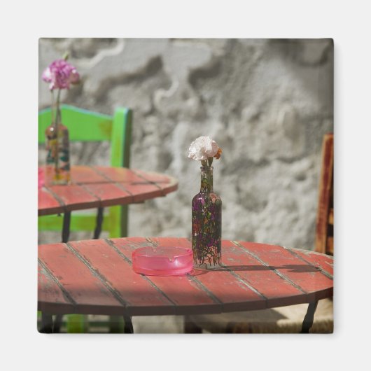 ギリシャ、クレタ島、ハニア県カラフル: マグネット (正面)