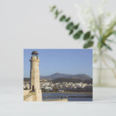 ギリシャ,クレタ島,レシムノン県,レシムノン: ポストカード (スタンド正面)