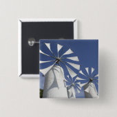 ギリシャ、クレテ、イラクリオ州、アノケラ州：2 缶バッジ (正面&裏面)