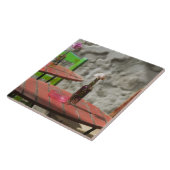 ギリシャ、クレテ、ハニア州、ハニア：カラフル タイル (側面)