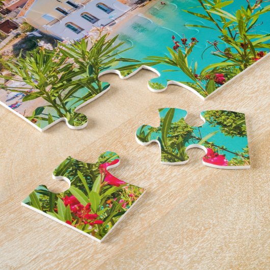 ギリシャ,ケファロニア,アソス ジグソーパズル (側面)