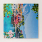 ギリシャ,ケファロニア,アソス ジグソーパズル (横)