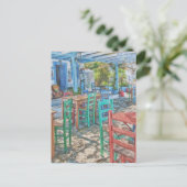 ギリシャ・コス島ツィアビレッジ ポストカード (スタンド正面)