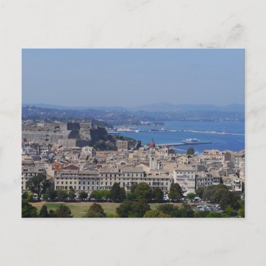 ギリシャ，コルフ ポストカード (正面)