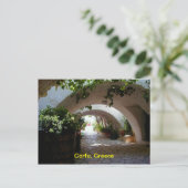 ギリシャ，コルフ ポストカード (スタンド正面)