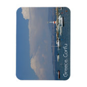 ギリシャ、コルフ、旧灯台、磁石 マグネット (縦)