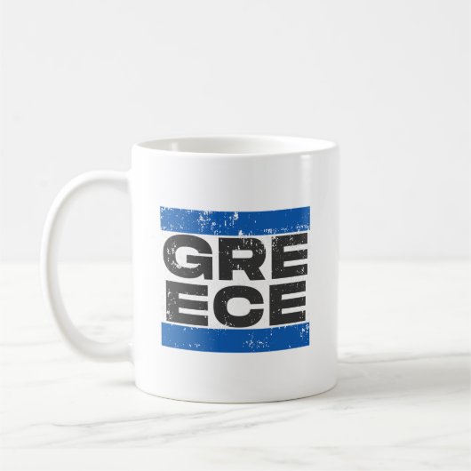 ギリシャ コーヒーマグカップ (左)