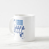 ギリシャ コーヒーマグカップ (正面左)