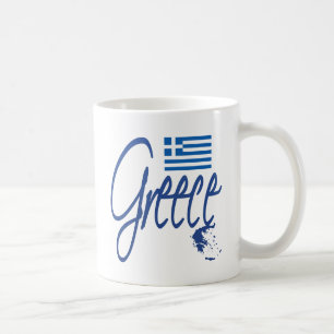 ギリシャ コーヒーマグカップ
