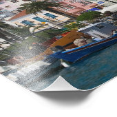 ギリシャ、サモス島、北東エーゲ諸島 フォトプリント            (角)