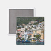 ギリシャ、サモス島、北東エーゲ諸島 マグネット (正面/裏面)